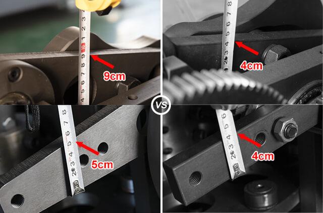 Metal rod accessories thickness upgrade