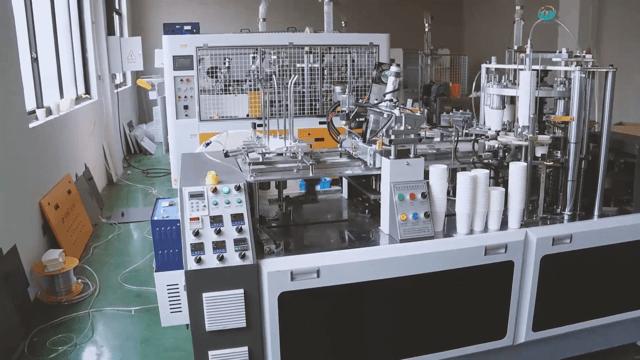 MYC-OCM12 High speed simple model paper cup machine video