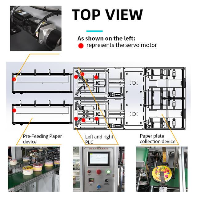 servo paper plate machine