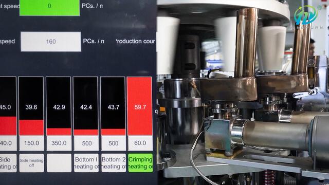 The difference between ordinary heating furnace and hot air gun in paper cup making machine