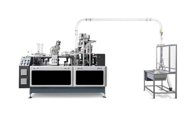 MYC-OCM12 Máquina de vasos de papel desechables de calentamiento ultrasónico simple