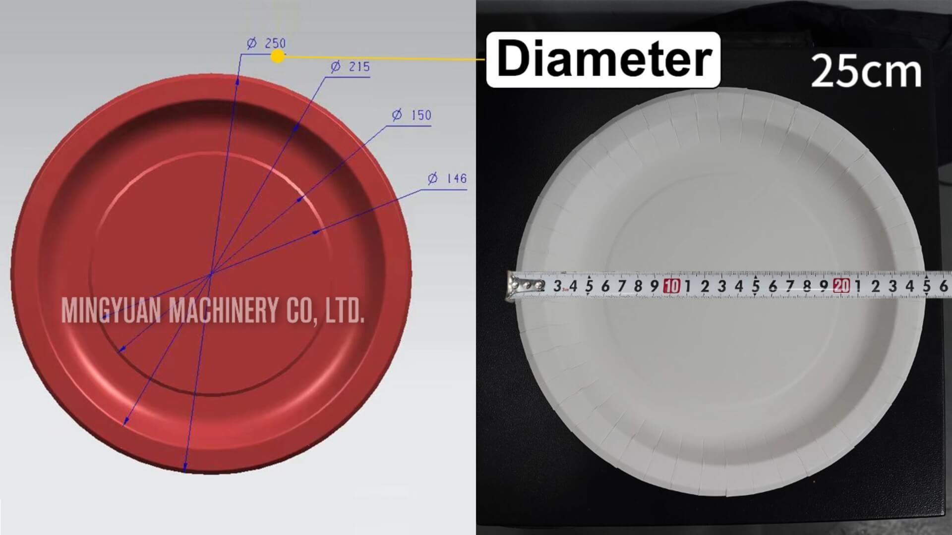 ZDJ-1000 double station paper plate making machine in Finland