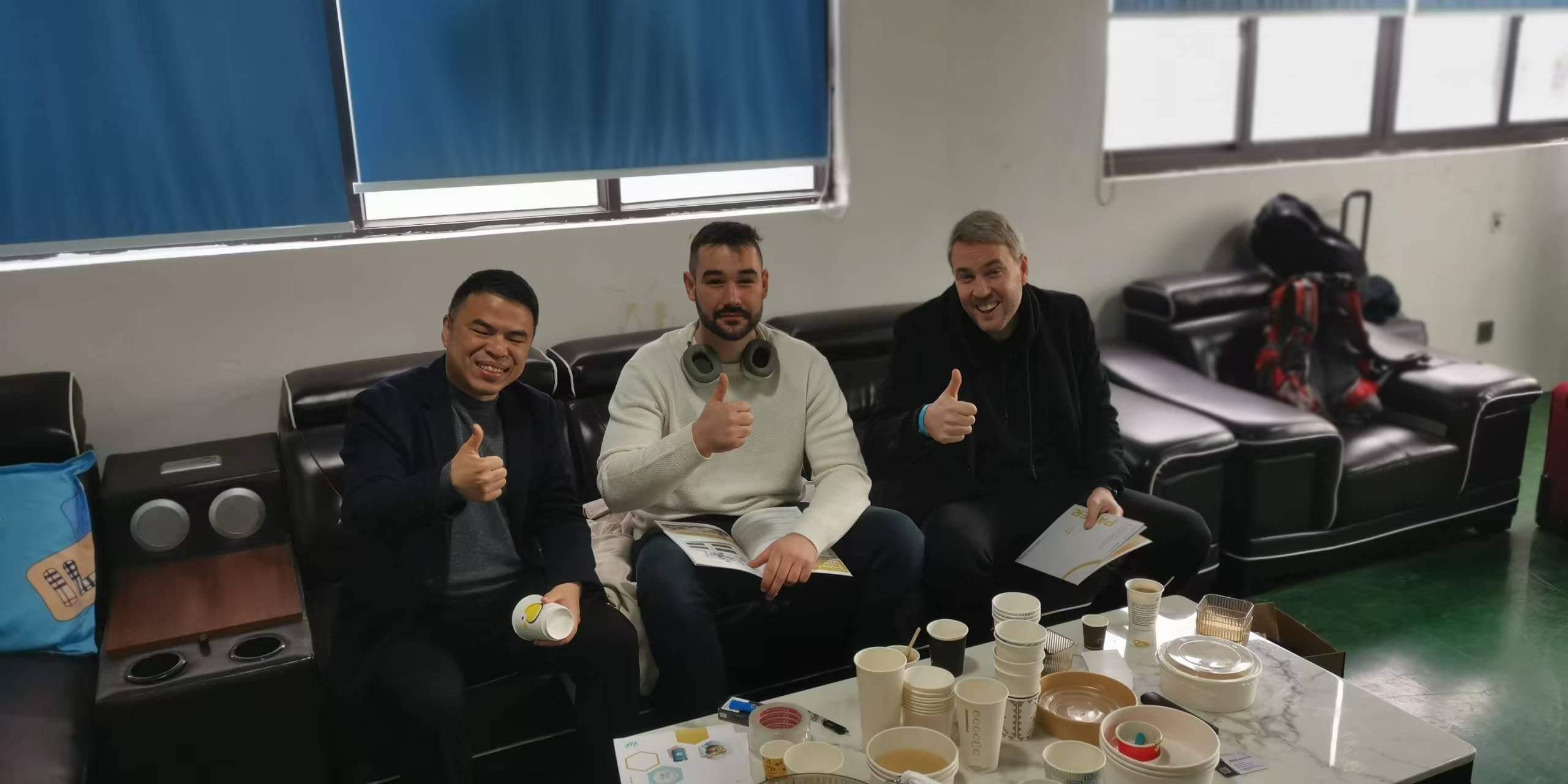 Serbian customers visit