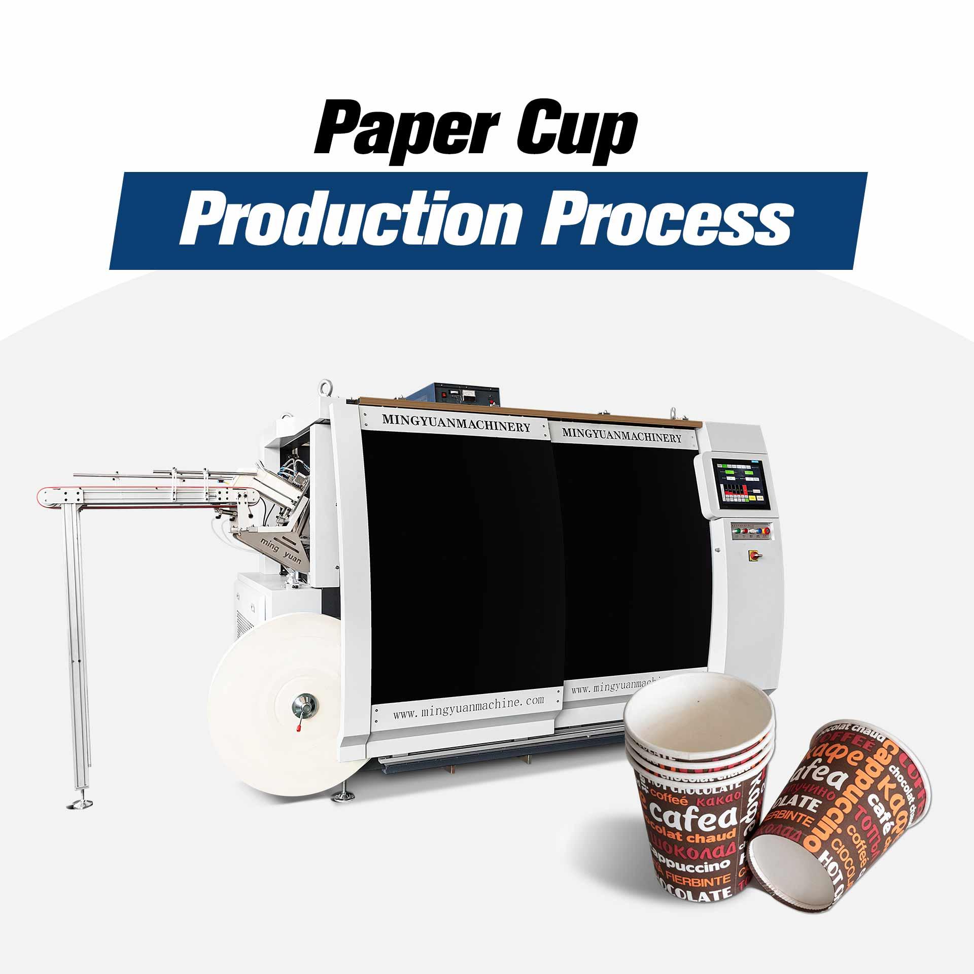 Paper Cup Production Process From Raw Paper to Finished Cups