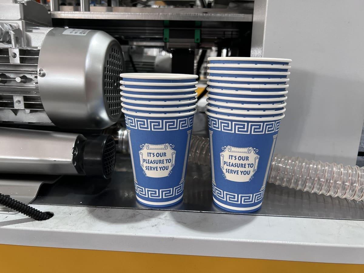 12 oz paper cup forming machine